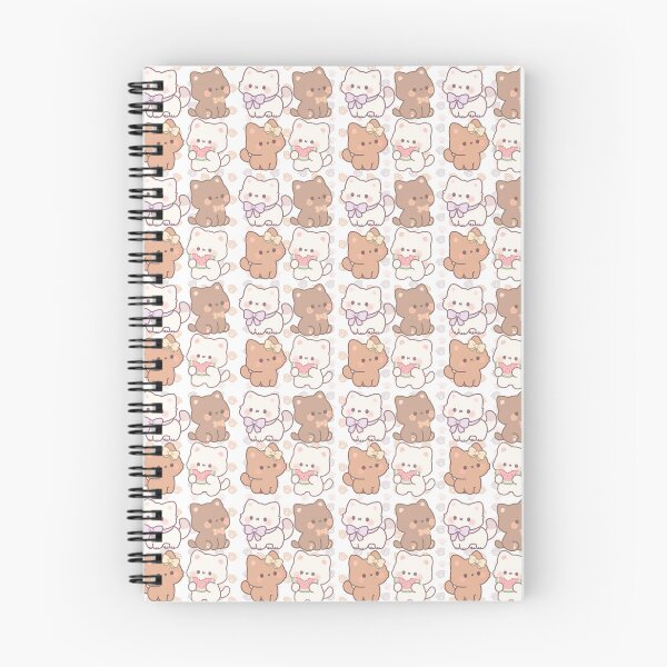 Item preview, Kawaii Cute Kittens Ribbon Watermelon Seamless Pattern Art designed and sold by Artemis & Woven Collective.