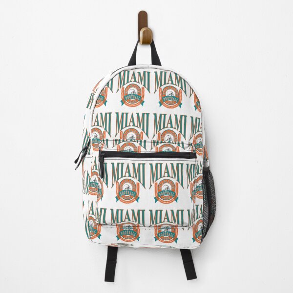 Item preview, Miami Football Vintage Teal Orange Emblem Design designed and sold by MarkPayne32795.