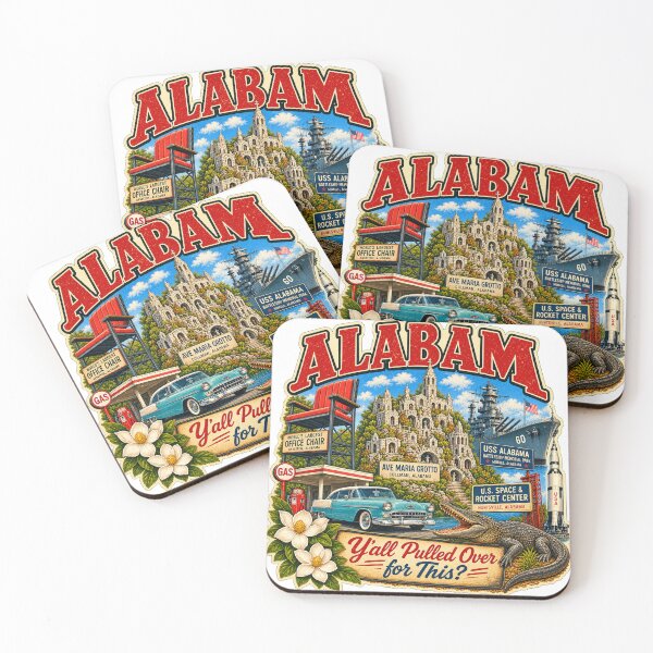 Item preview, Alabama: Strange Stops & Scenic Detours designed and sold by Whimspired By Paxx.