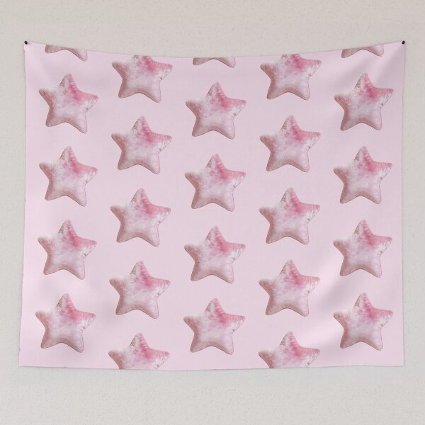 Item preview, Pink Plush Star Cute Pastel Aesthetic designed and sold by jianina-alondra.