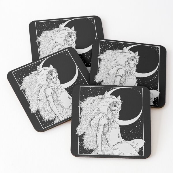 Item preview, girl with moon [[momonokess's]] -%[ghiblis]%-  aways  designed and sold by pryielvart.