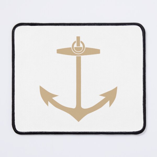 Item preview, Tan Nautical Anchor Silhouette Design designed and sold by pattern-archive.