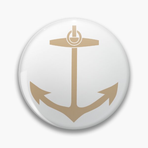 Item preview, Tan Nautical Anchor Silhouette Design designed and sold by pattern-archive.