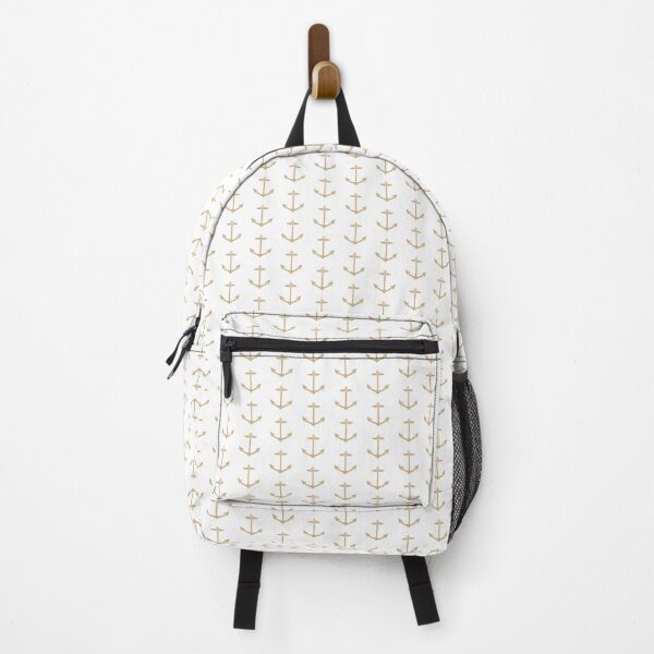 Item preview, Tan Nautical Anchor Silhouette Design designed and sold by pattern-archive.