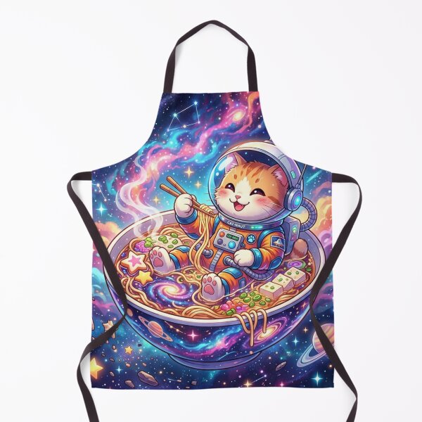 Artikelvorschau, space cat ramen astronaut entworfen und verkauft von toonvibesart.