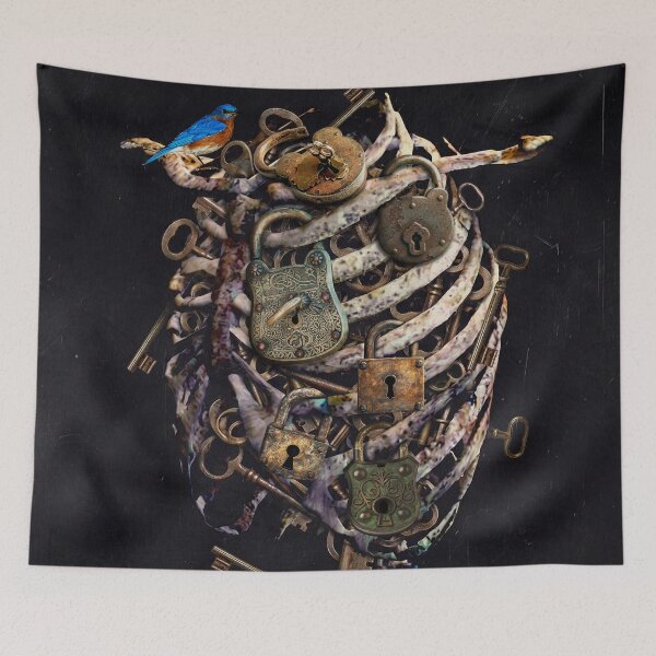 Item preview, The Anatomy of Secrets: Surreal Bone and Key Art  designed and sold by seamless.