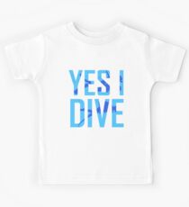 Diving Deep Diving Kids Tee