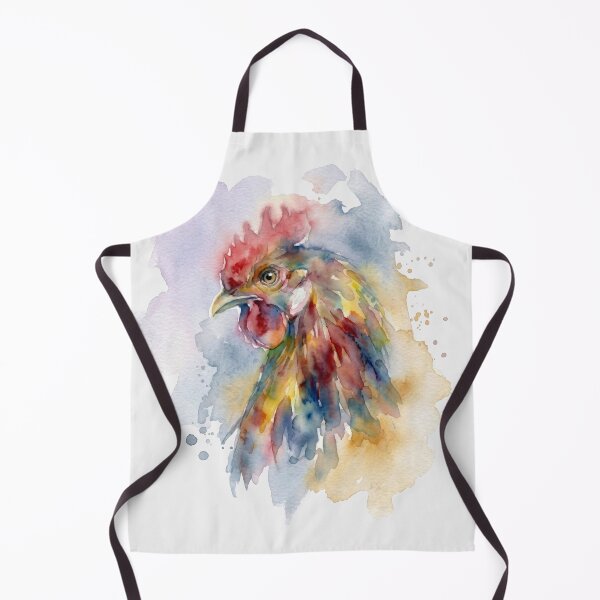 Item preview, Rooster Profile, Split Lavender and Ochre designed and sold by caracatita75.