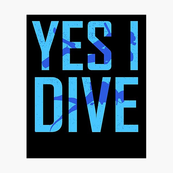 Item preview, Diving Deep Diving designed and sold by mtsdesign.