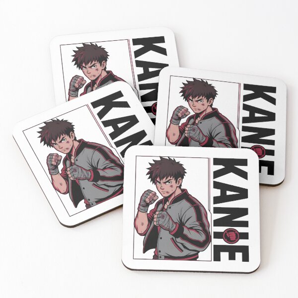 Item preview, Anime Street Fighter – Determined Fighter Boxing Battle Anime Design designed and sold by StickerNestYou.