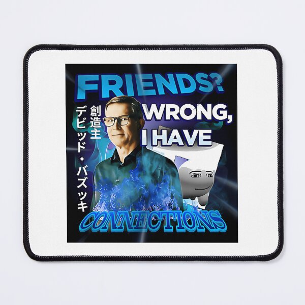 Item preview, Roblox Friends To Connections Meme – Funny Gaming Tee & Sticker | Perfect Gift For You And Friends designed and sold by BlandyblwB.