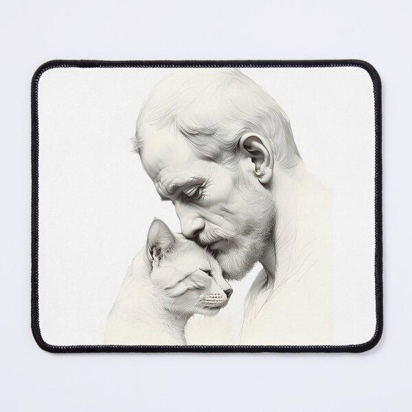 Item preview, My totem is a cat — Monochrome Minimalism designed and sold by ErgTime.
