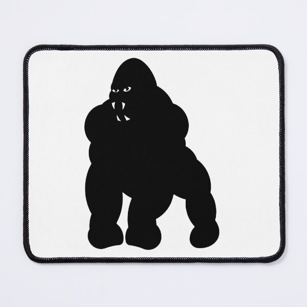 Item preview, Black Gorilla Vector Silhouette Transparent Background designed and sold by Keltoi-art.