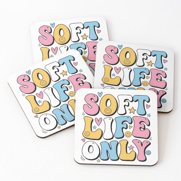 Item preview, Soft Pastel Soul Love – Cute Colorful Positive Quote Design designed and sold by StickerNestYou.