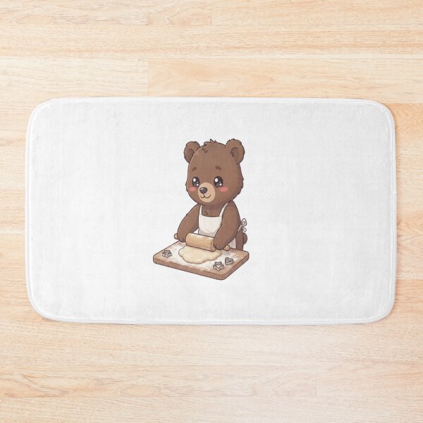 Item preview, Cute Bear Rolling Cookie Dough designed and sold by Ella_Sketch.