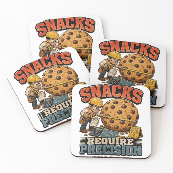 Item preview, Snacks Require Precision – Funny Cookie Engineer Food Lover Vintage Graphic designed and sold by NarpLTD.