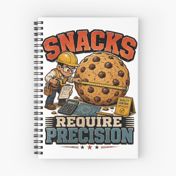 Item preview, Snacks Require Precision – Funny Cookie Engineer Food Lover Vintage Graphic designed and sold by NarpLTD.
