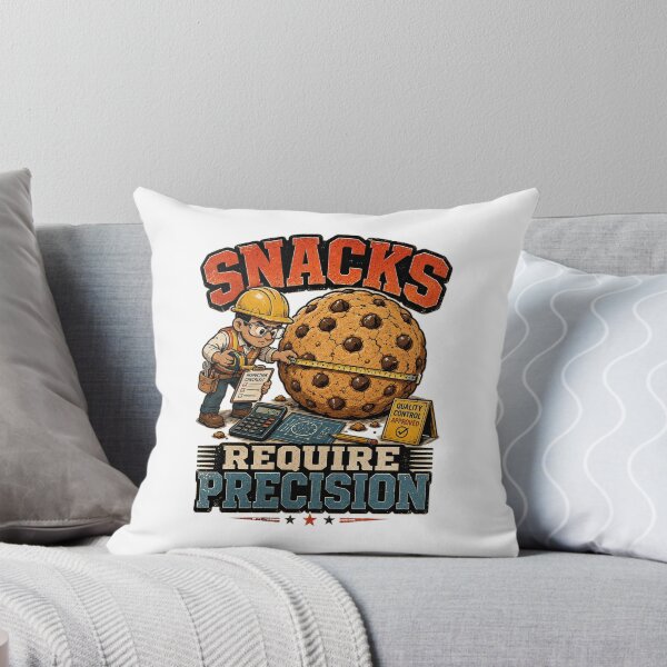 Item preview, Snacks Require Precision – Funny Cookie Engineer Food Lover Vintage Graphic designed and sold by NarpLTD.