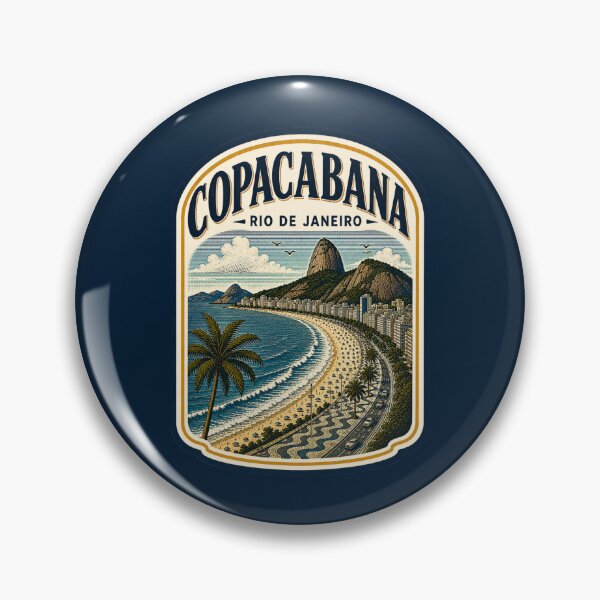 Item preview, Copacabana - Rio de Janeiro designed and sold by GoodOldVintage.