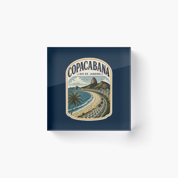 Item preview, Copacabana - Rio de Janeiro designed and sold by GoodOldVintage.