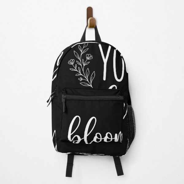 Item preview, Bloom Where You’re Planted Floral Quote – Inspirational Botanical Design designed and sold by StickerNestYou.