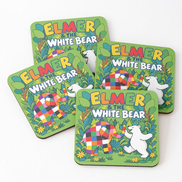 Item preview, Elmer and the White Bear Adventure designed and sold by HappyToons Shop.