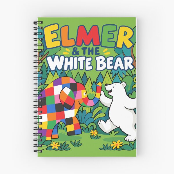Item preview, Elmer and the White Bear Adventure designed and sold by HappyToons Shop.