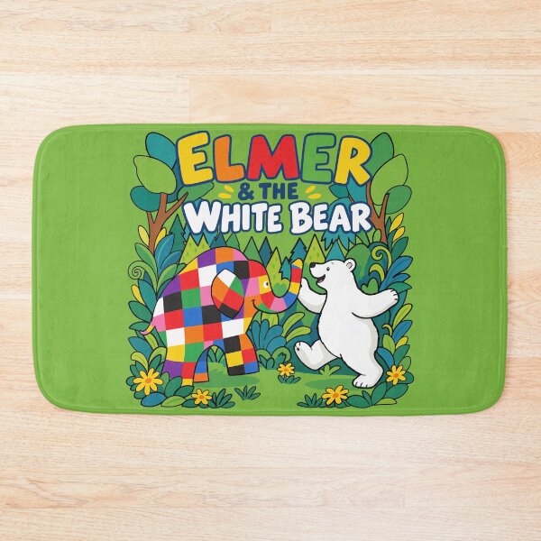 Item preview, Elmer and the White Bear Adventure designed and sold by HappyToons Shop.
