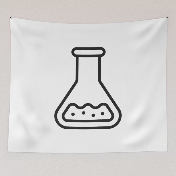 Item preview, Laboratory Flask Science Line Icon designed and sold by VectorForge Studio.