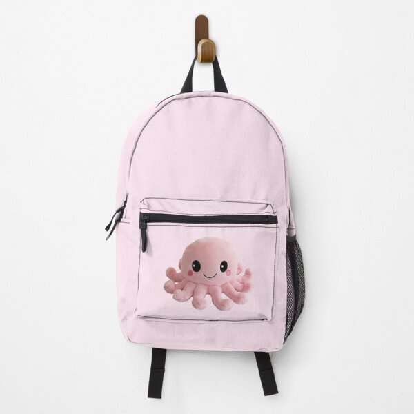 Item preview, Cute Pink Octopus Kawaii Plushie designed and sold by jianina-alondra.