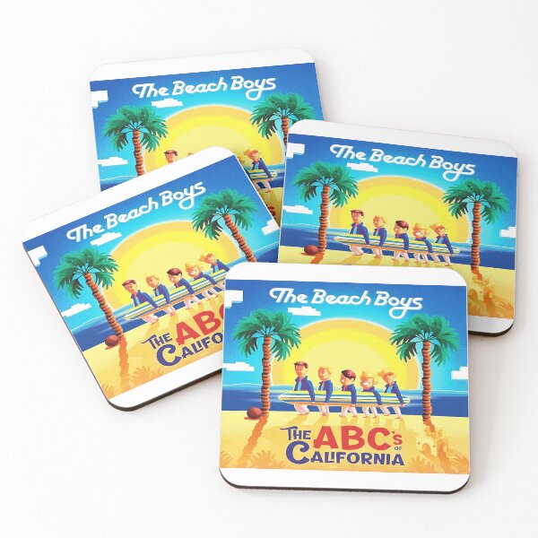Item preview, The Beach Boys Retro 60s Rock Band Vintage Design designed and sold by ktwydellg.