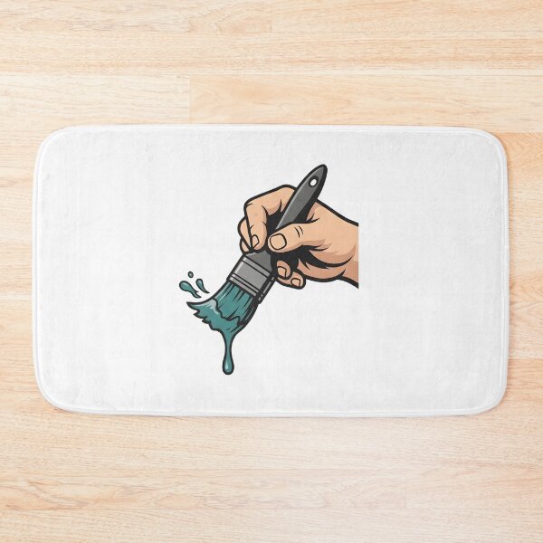 Item preview, Creative Paint Brush Art – Artist Painting Tool Illustration designed and sold by StickerNestYou.