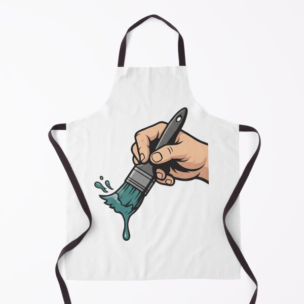 Item preview, Creative Paint Brush Art – Artist Painting Tool Illustration designed and sold by StickerNestYou.