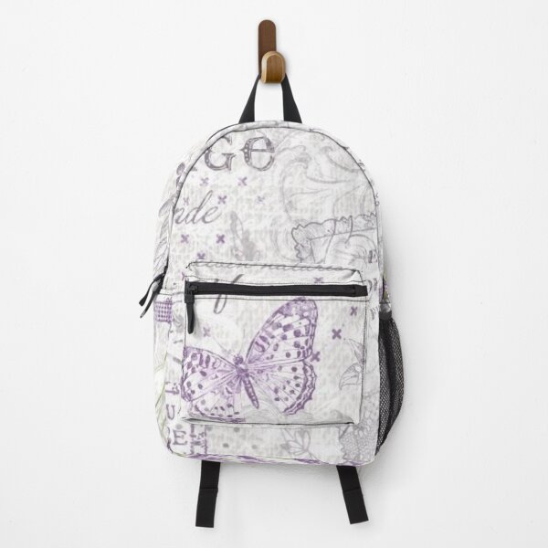 Item preview, The Eiffel Tower, flowers and a butterfly all in purple designed and sold by Thecountess0o0.