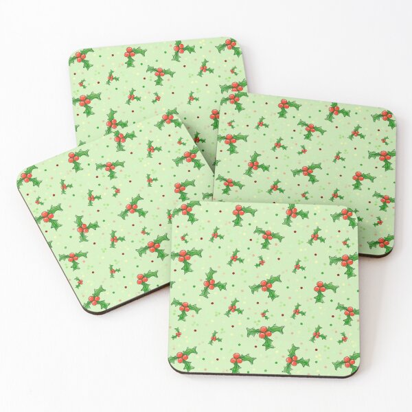 Item preview, Deck the halls with Holly Berry! - festive Green Holiday Design designed and sold by alanamaeart.