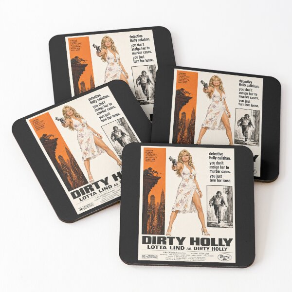 Item preview, Dirty Holly – Retro Detective Exploitation designed and sold by obstinator.