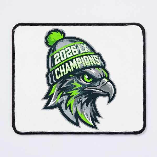 Item preview, Fierce Eagle Champion Mascot Neon Sports Design designed and sold by PhillipCo64597.