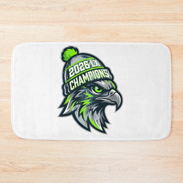 Item preview, Fierce Eagle Champion Mascot Neon Sports Design designed and sold by PhillipCo64597.