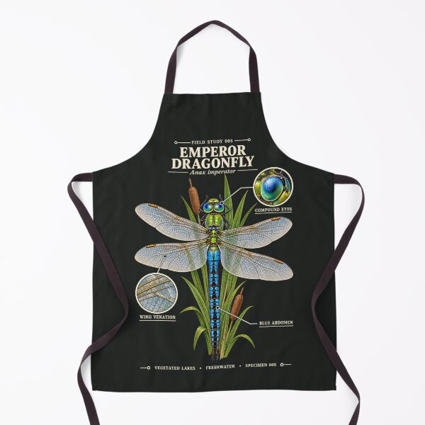 Item preview, Emperor Dragonfly Scientific Illustration Field Study designed and sold by CalmCapy Co.