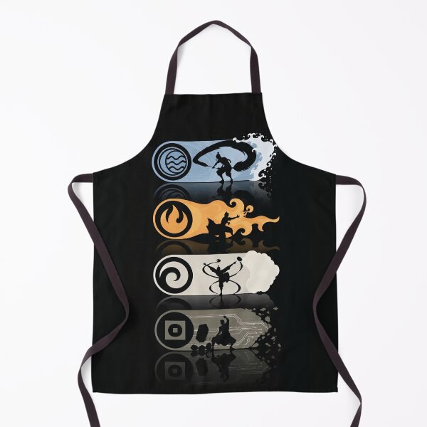 Item preview, Avatar The Last Airbender Four Elements Bending Masters designed and sold by Manga Mouth Piece .