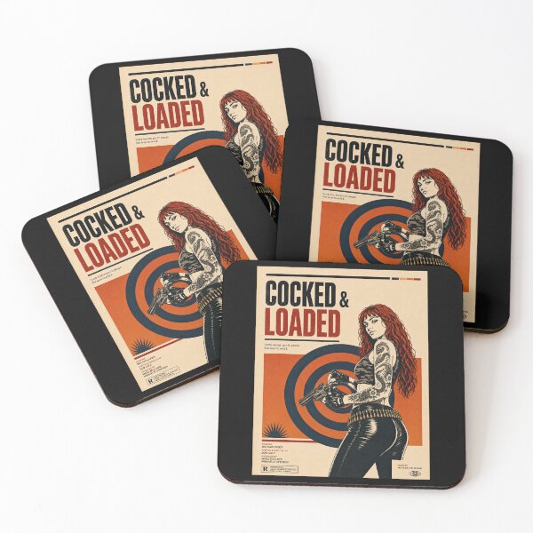 Item preview, Cocked & Loaded – Retro Gunslinger Girl designed and sold by obstinator.