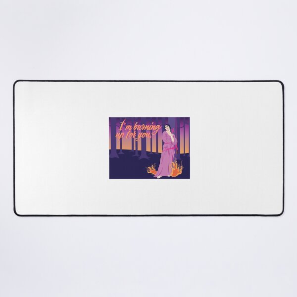 Item preview, Burning Up For You – Fiery Romance Art Print, Passionate Flame Design | Perfect Gift For You And Friends designed and sold by vincy74.