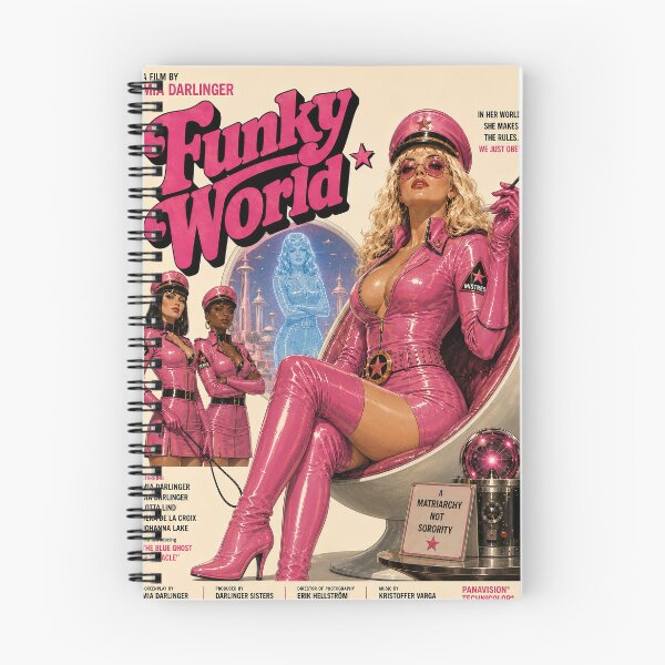 Item preview, Funky World – Retro Sci-Fi Matriarchy designed and sold by obstinator.