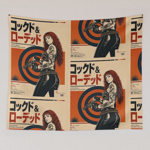 Item preview, Cocked & Loaded – Japanese Outlaw Girl designed and sold by obstinator.