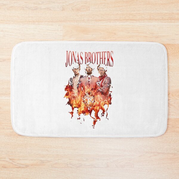 Item preview, Burning Up Jonas Brothers Graphic Tee – Fiery Music Fan Art | ⭐⭐⭐⭐⭐ designed and sold by Ashraf Etmayesh.