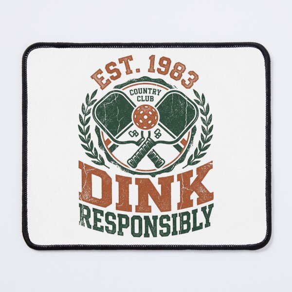 Item preview, Retro Pickleball Club Dink Responsibly Funny T-Shirt designed and sold by KreatoLab.