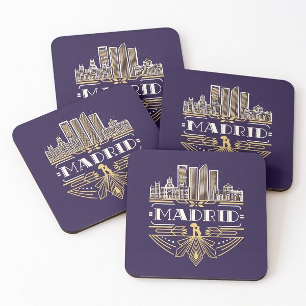 Item preview, Madrid Spain Art Deco Souvenir designed and sold by jaygo.