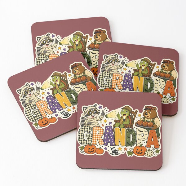 Item preview, Fun Grandpa Letter Block Shirt | Halloween Storytelling Design designed and sold by MOCH- ART.