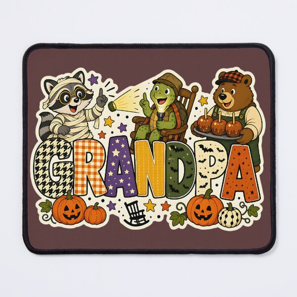 Item preview, Fun Grandpa Letter Block Shirt | Halloween Storytelling Design designed and sold by MOCH- ART.