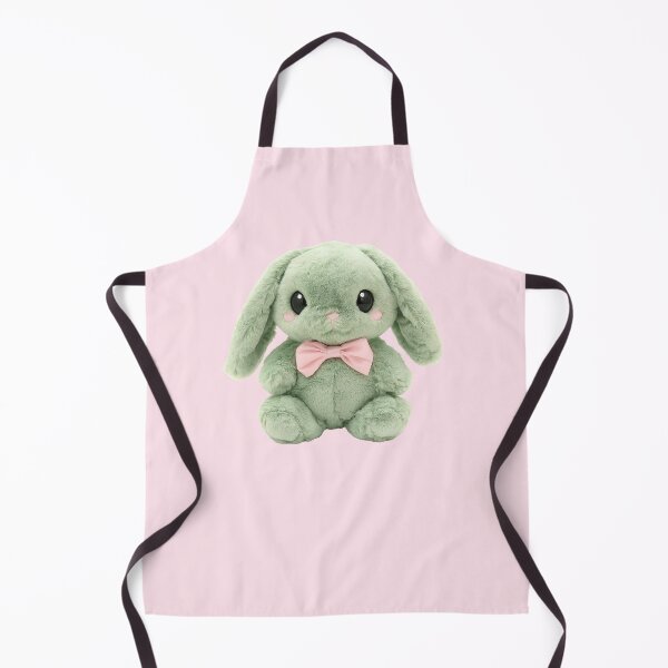 Item preview, Cute Sage Green Kawaii Bunny designed and sold by jianina-alondra.